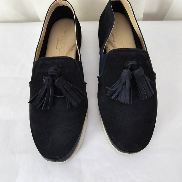 The FLEXX Jazz Navy Suede Leather Tassel Loafers Size 7.5 - Picture 6 of 12